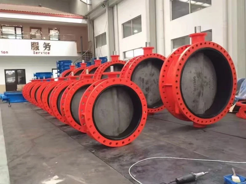 Fire Gear Flange Butterfly Valve